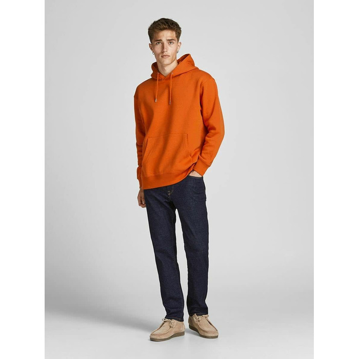 Чоловічий худі з капюшоном JACK & JONES RDD Logo, колір Hawaiian Sunset, розмір XS