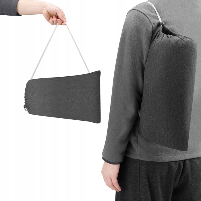 Гамак зі стійкою Lehmann, сірий, навантаження до 200 кг, 281 x 150 см