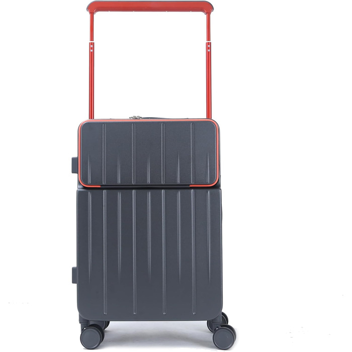 Тролей для подорожей Gorilla Hartschalen з відділенням для ноутбука та TSA замком (сірий)