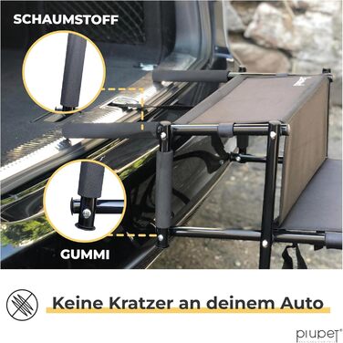Foldable Dog Stairs - Mobile Car Step for Large & Small Dogs - Waterproof PVC Pet Ladder for Safety & Comfort