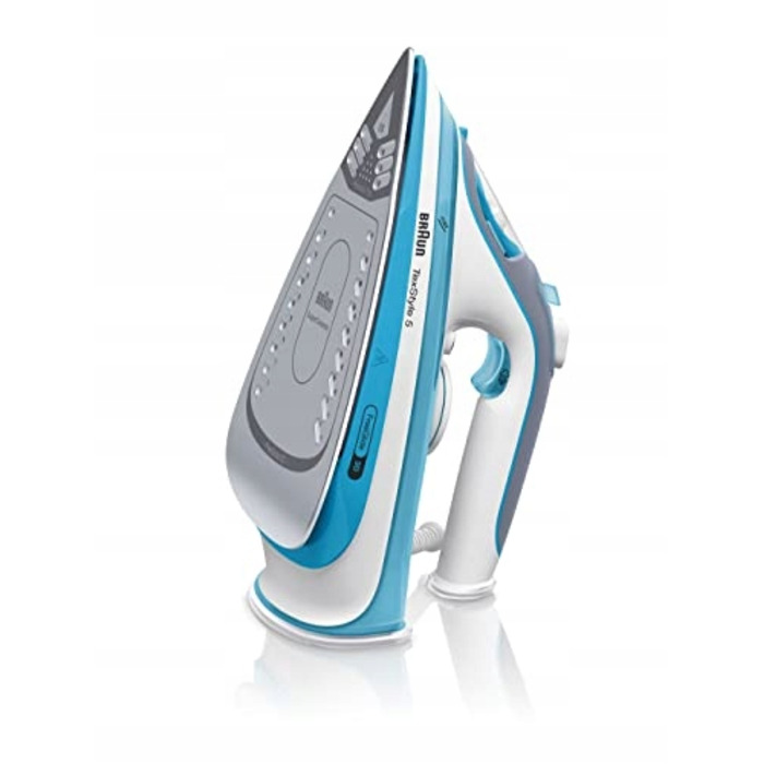 Парова праска BRAUN TexStyle 5 2600W Freeglide 3D, синя