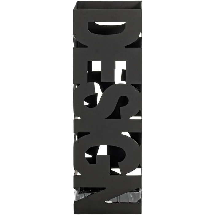 Підставка для парасольки HAKU Möbel, білий метал, 16x48x16 см, сучасний стиль