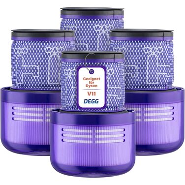 Фільтр HEPA для пилотяга Dyson V11 та V15, комплект 2 шт. — Замінний фільтр грубої очистки DEGG