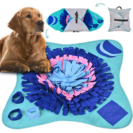 PET ARENA килимок для нюхання собак – інтелектуальна іграшка для собак, велика, багатобарвна, регульована та миюча