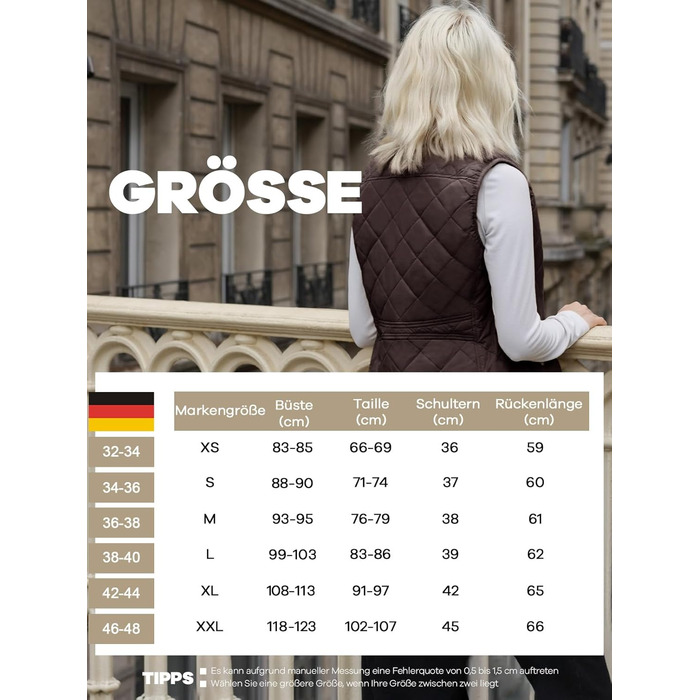 Жіноча жилетка Fuinloth, осіння, легка, стеганий жилет, без рукавів, куртка, короткий жилет, гільє, XXL, шоколадного кольору