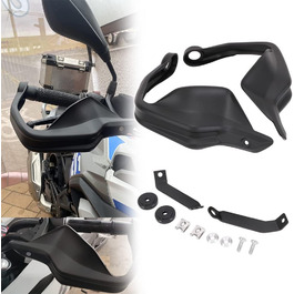 Ручки захисту Anxin для мотоцикла, ABS пластик, чорні, для Honda NC700X/750X/CB650F/CTX700 2014-2018