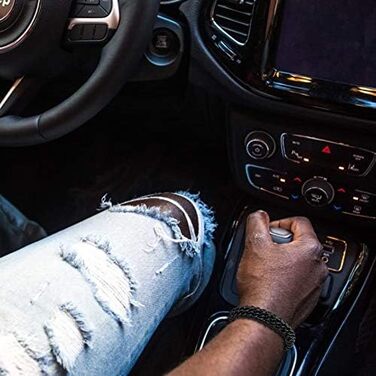 Чоловічий браслет з екошкіри та нержавіючої сталі, плетіння, стилі Рокер, Байкер, Вікінг, Готика, Панк. Чорний, 24 см.