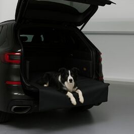 Килимок для собак у багажник Golden Dog, захист для авто, чорний, 110 x 100 см, XL, штучна шкіра