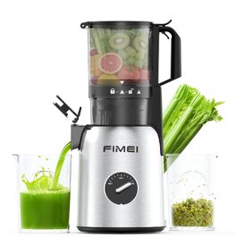Шнекова соковижималка FIMEI Slow Juicer з широким завантажувальним отвором 135 мм