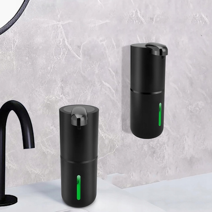 Безконтактний підлоговий дозатор для мила Bedee, 380 мл, чорний