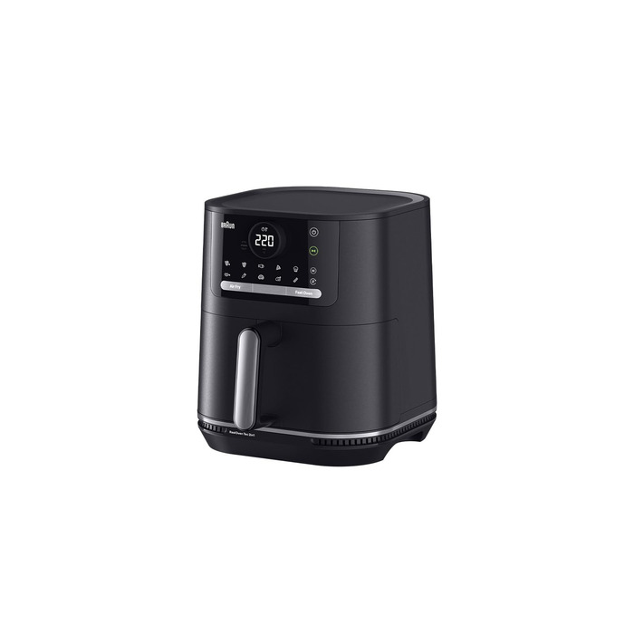 Фритюрниця електрична Braun MultiFry 5 HF5030 6л з технологією RealAir, чорна - Аерофритюрниця без PFAS, сенсорне управління, 1700 Вт