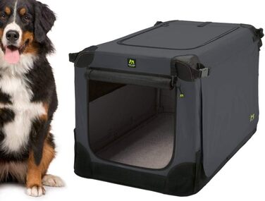 Кіньйон для собак Maelson Soft Kennel - Антрацит, 62 x 41 x 41 см