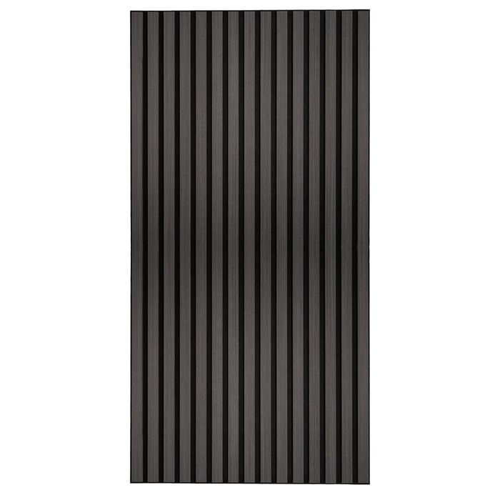 Акустичні настінні панелі HORI з імітацією дерева для шумопоглинання та декору стін, 120x60x2.1 см, колір 3D Венге