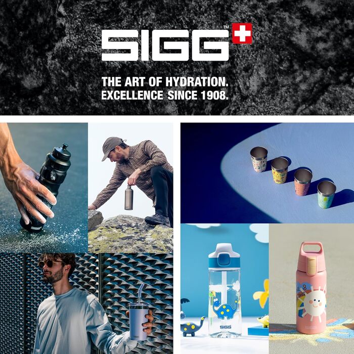 SIGG Gemstone Lunchbox, leak-proof lunchbox for office, school, and outdoor use, made from high-quality 18/8 stainless steel for on the go.