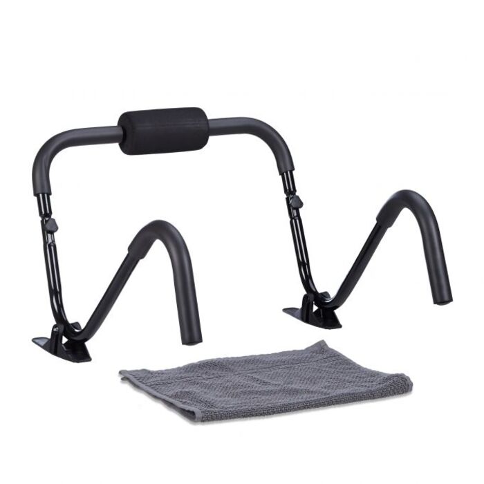 Relaxdays Ab Roller with Foot Support