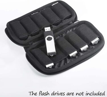 Органайзер для USB-накопичувачів JBOS: кейс на 20 відсіків для USB-флешок, USB-стіків, флеш-пам'яті