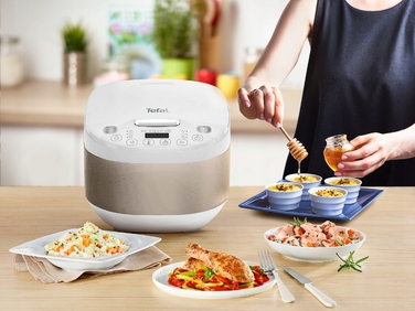 Мультиварка Tefal SimplyCook Plus RK6221E1, 12-в-1, 4 л, з кошиком