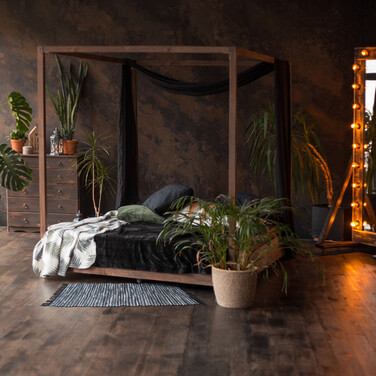 Килимок Relaxdays Flickenteppich з екошкіри та бавовни