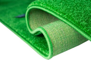 CARPETIA Children's Rug Dinosaur Children's Room Rug Dinosaurs Green Size 160 cm Round