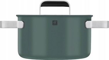 Набір каструль зі сталі нержавіючої Zwilling PURE, 3 предмети, зелений