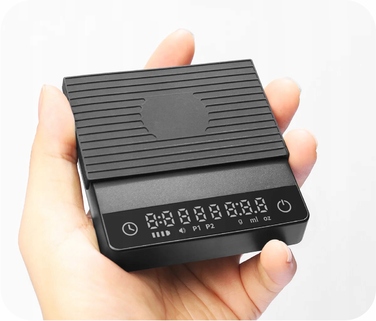 Ваги для кави еспресо з таймером, точність 0.1 г, USB-C, кухонні ювелірні ваги до 2 кг