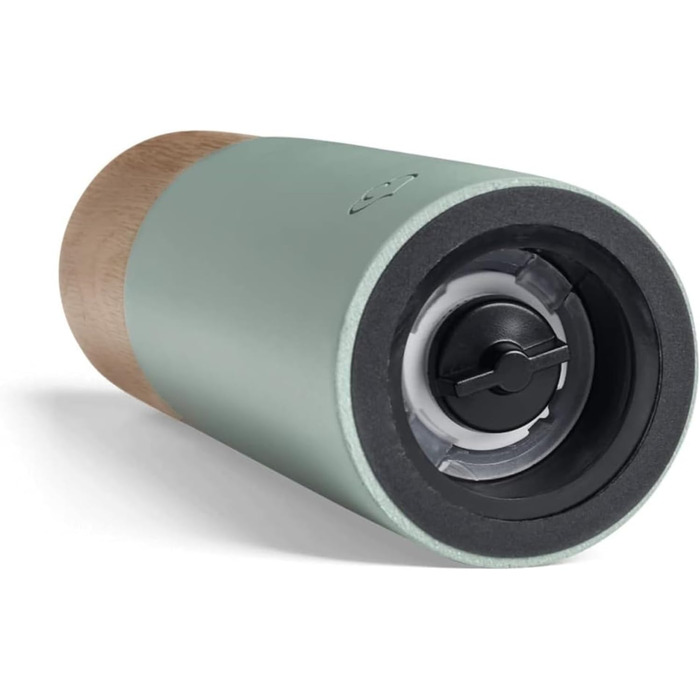 Набір з 2 мельниць для спецій SPRINGLANE: сіль та перець, з буку та бетону, регульований млин з кераміки, скандинавський дизайн (м'ятний)