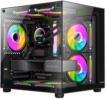 Корпус Cased L-W209 Midi Tower, чорний