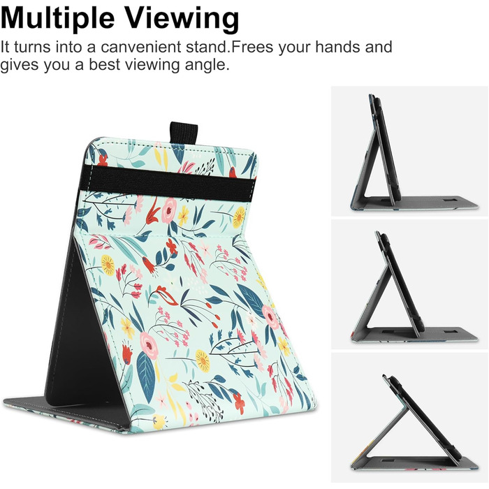 Захисний чохол для Kindle/Kobo/Tolino/Pocketbook/Sony eReader 6-6.8-7 дюймів з ручкою