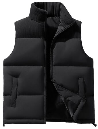 Чоловіча жилетка AIEOE з утеплювачем, без рукавів, тепла зимова жилетка з корду, для активного відпочинку, розміри EU S-3XL