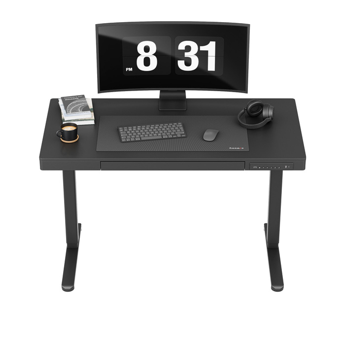 Електричний стіл з регулюванням висоти Mark Adler Leader 8.2 Black з шухлядою