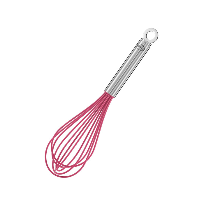 Венчик кухонний RÖSLE Silikon, нержавіюча сталь 18/10, силікон, термостійкий до 220°C, 27 см
