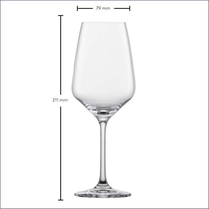 Набір келихів Schott Zwiesel Tulip 8 шт. (4 білих, 4 червоних), Tritan-кристал, Made in Germany