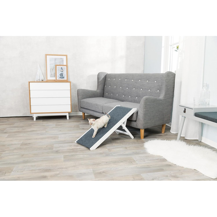 Рампа для тварин Trixie, регульована висота 29/36/43 см, біла