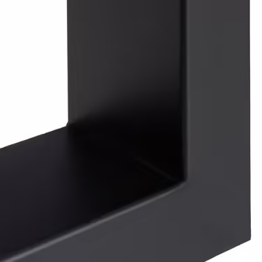 Relaxdays Set of 2 Table Feet, Black