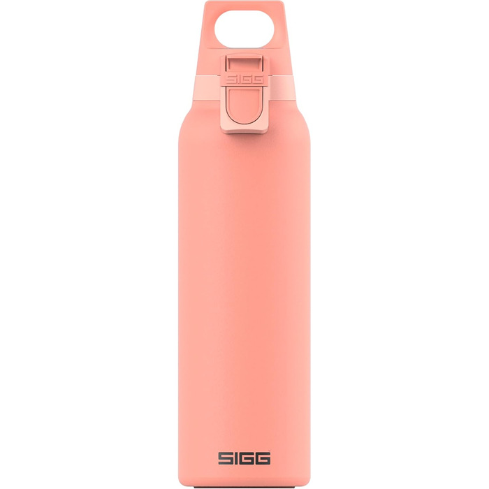 Термос SIGG Hot & Cold One 0,55 л із ситечком для чаю, нержавіюча сталь 18/8, ізольована пляшка, BPA-free, не протікає, рожевий
