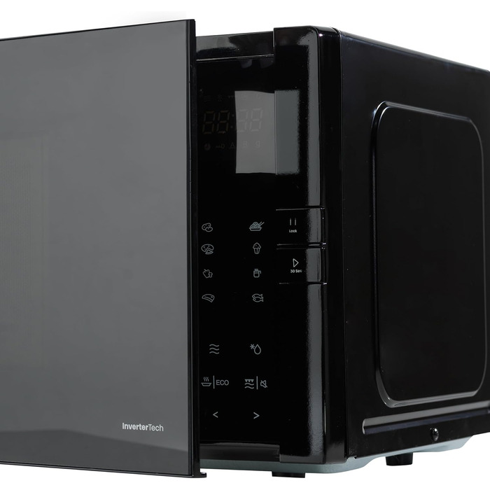Мікрохвильова піч Hisense H20MOBS4HI 25 л з InverterTech, керамічним покриттям та цифровим керуванням