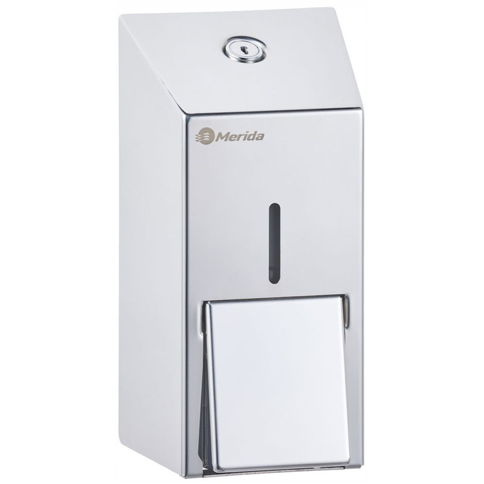 Дозатор для рідкого мила зі сталі Merida Stella Mini 400 мл, DSM102