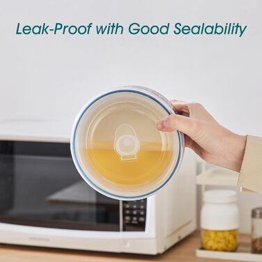 Набір супових та салатних мисок Vancasso (4 шт.) з кришкою, кераміка, 300/600/1080/1800 мл - для обіду, пікніка, кухні