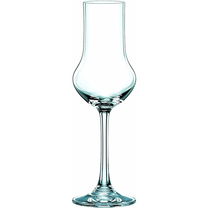 Nachtmann Grappa Glasses 109 ml, Set of 4, Vivendi, 89736, Crystal Stem Glasses, Liqueur Glasses, Dishwasher Safe