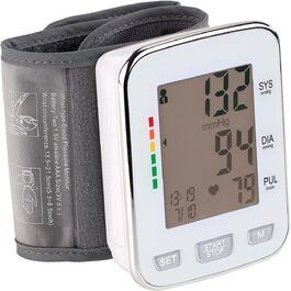 Тонометр на зап'ясті Newgen Medicals: медичний, великий дисплей, 2x 60 місця для пам'яті