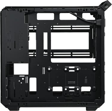 Корпус для ПК Cooler Master Qube 500 Flatpack: ATX, повністю модульний, з 120 мм вентилятором SF-L та вертикальною підсвічуванням для відеокарти, підтримка EATX, 2 x 280 мм радіатори, колір м'ятно-зелений (чорний)