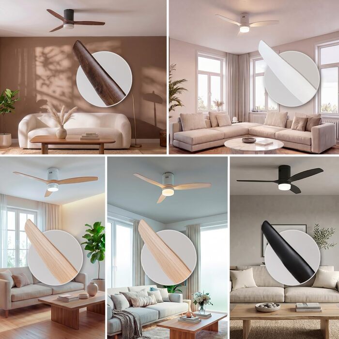 Стельовий вентилятор Cecotec EnergySilence Aero 4600 Arctic Black&Chocolate, 132 см, LED 18W, DC-мотор 38W, 6 швидкостей, таймер 8 годин, пульт ДУ