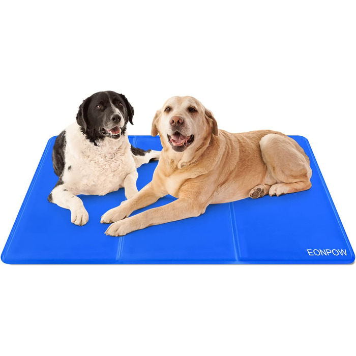 EONPOW Dog Cooling Mat, Cooling Mat for Dogs Pet Cooling Mat Non-Toxic Gel Self-Cooling Pad and Cat Cooling Pads XL(75*120cm)