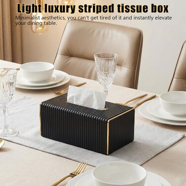 Скляна коробка для серветок, органайзер для косметичних серветок, прямокутна, бежевого кольору