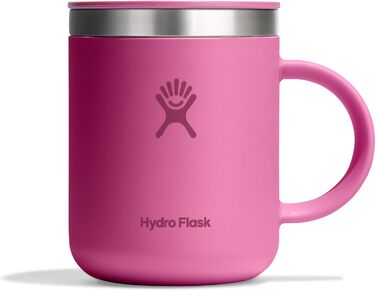 Термокружка Hydro Flask 354 мл з нержавіючої сталі з ізоляцією, з кришкою та ручкою - для кави, подорожей, миття в посудомийній машині