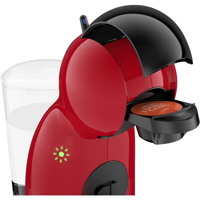 Кавомашина NESCAFÉ Dolce Gusto Piccolo XS від Krups, червоно-чорна, 0,8 л, KP1A35