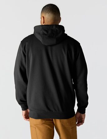 Світшот з капюшоном Carhartt Sleeve Logo для чоловіків, чорний, розмір S