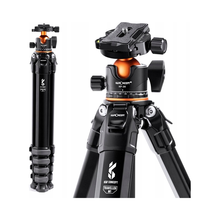 Штатив K&F Concept KF09.105, 178 см, чорний