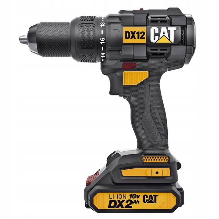 Безщітковий ударний дриль-шурупокрут CAT DX12 18V 65Nm