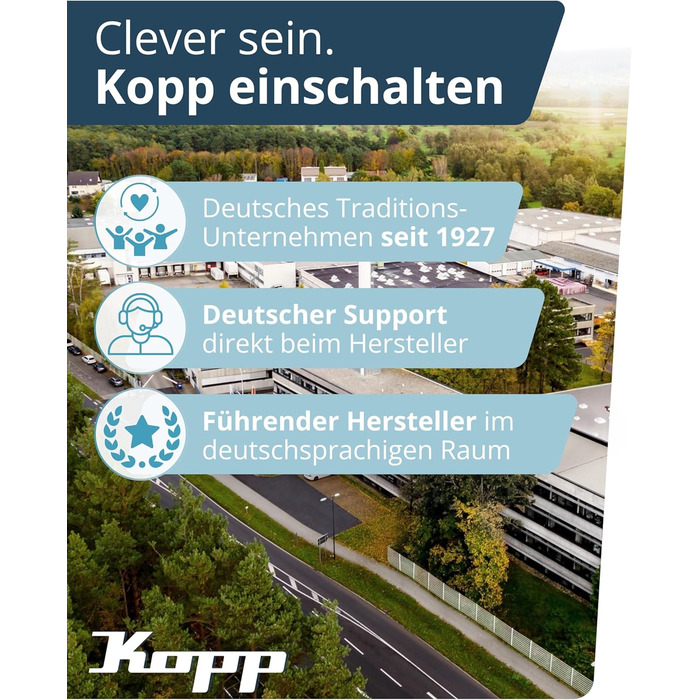 Розподільник розеток Kopp POWERversal сірий/чорний, 6 розеток, 1.4м, з заземленням